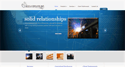 Desktop Screenshot of accudrives.com